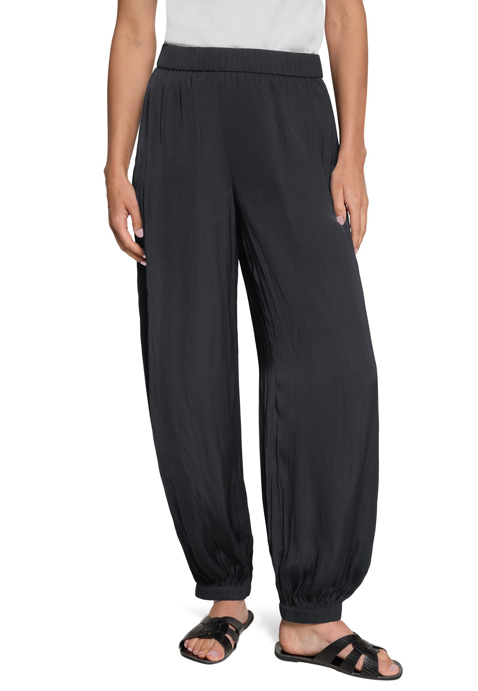 Schlupfhose Damen mit elastischem Bund