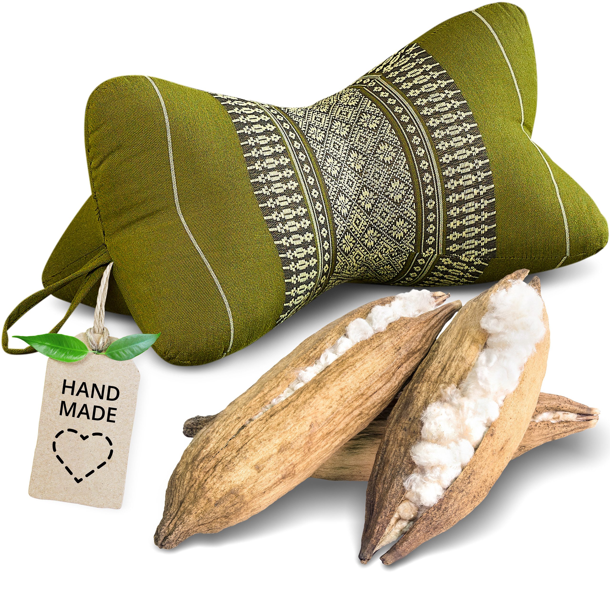 livasia Nackenstützkissen Knochenkissen, vegan und handgefertigt, Ø 15x32cm günstig online kaufen