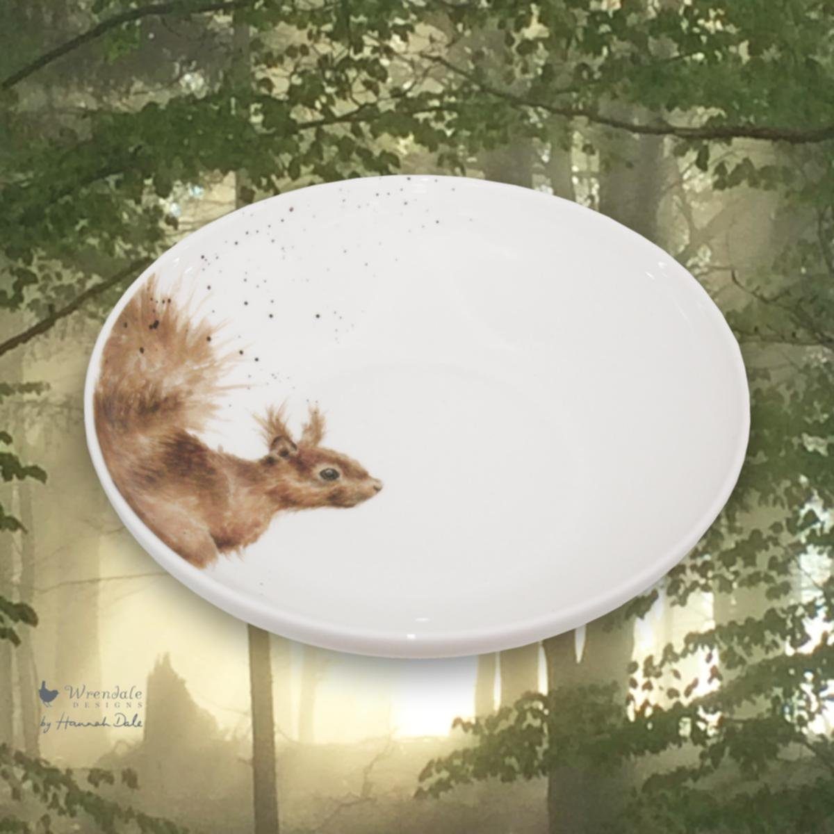 Eichhörnchen Pasta- Designs Wrendale Suppenteller Teller ca Wrendale & Porzellan 22cm