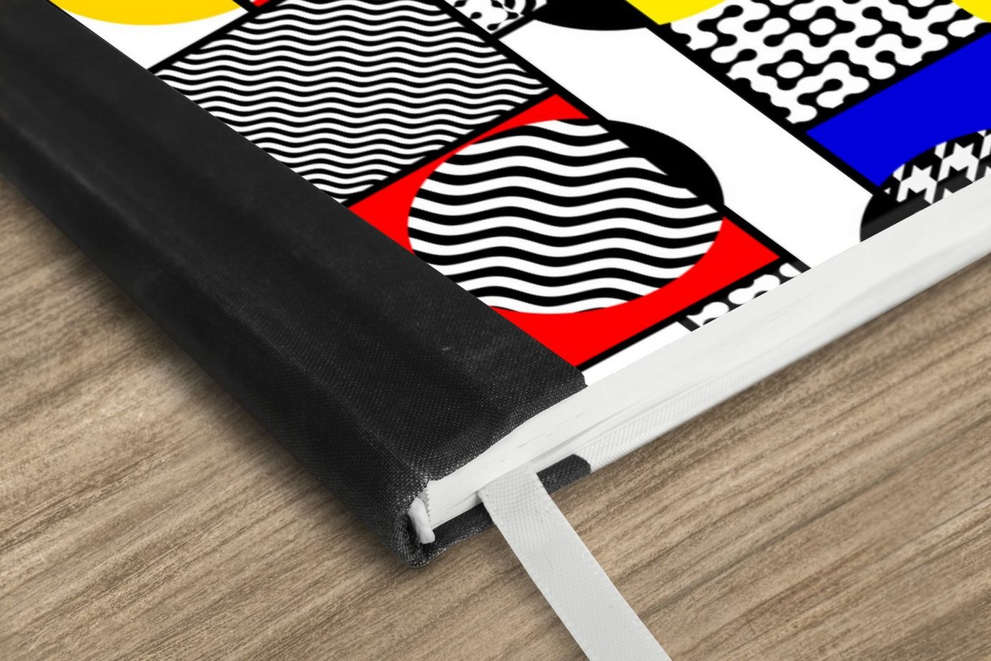 Thumbnail - MuchoWow Notizbuch Malerei - Mondrian - Farben, Notebook, Notizblock a5, Tagebuch, Journal Liniert
