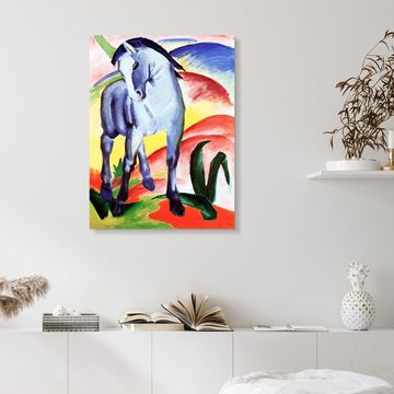 Posterlounge Forex-Bild Franz Marc, Blaues Pferd I, Malerei
