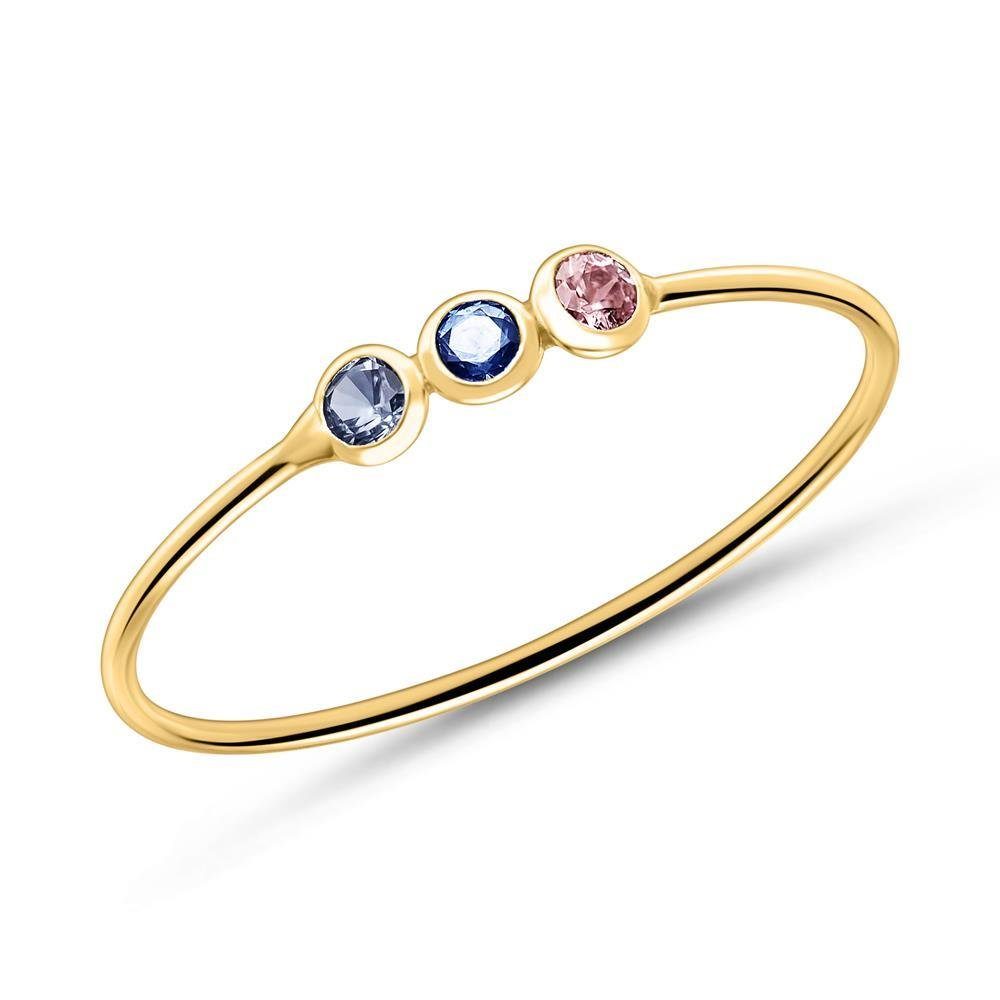 Unique Goldring Damenring von Unique aus günstig online kaufen