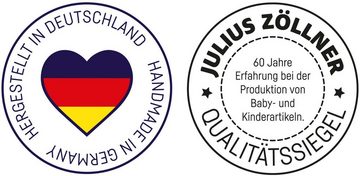 Krabbeldecke Blatt Waffelpiqué, Blush, Julius Zöllner, Made in Germany