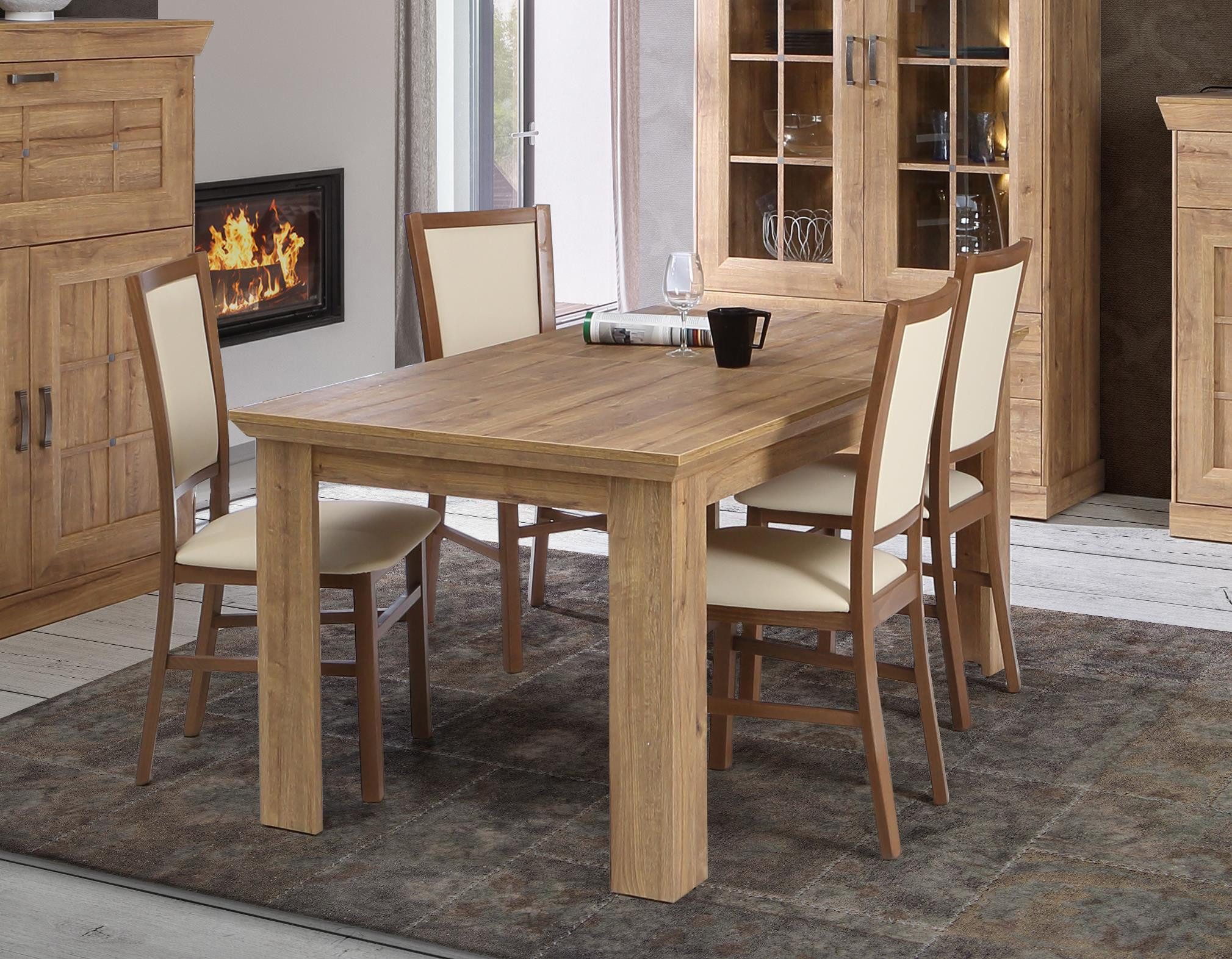 freiraum Esstisch Esstisch >Kalamaria< in - 160x75x90cm (BxHxT), 160 x 75 x 90 cm (B/H/T)