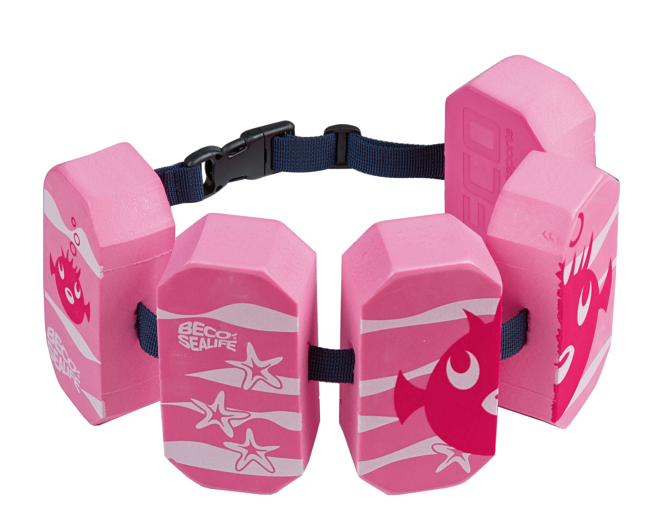 Beco Beermann Schwimmgürtel Schwimmgürtel Sealife 3-6 Jahre 19-30 kg pink
