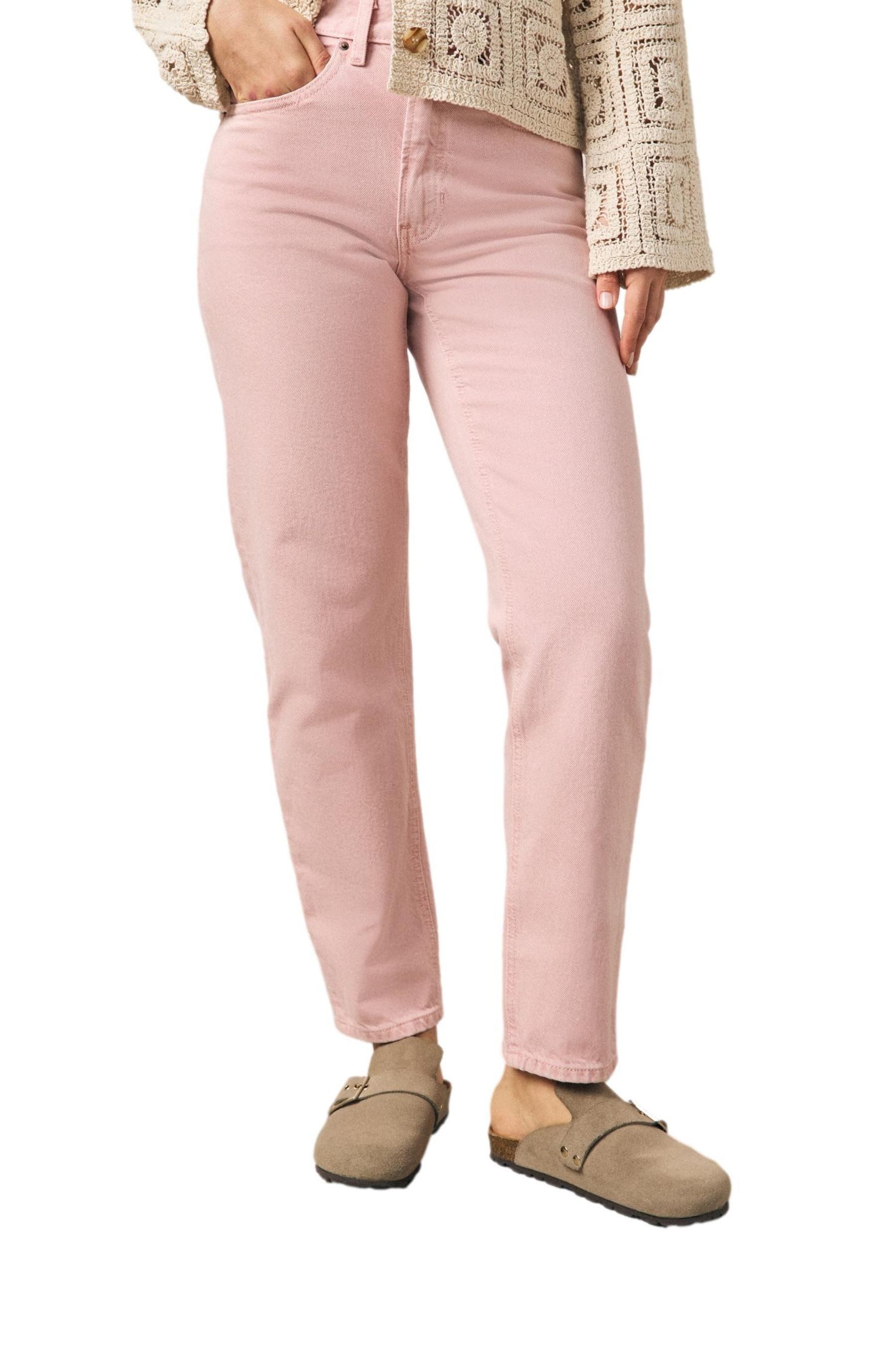 Straight-Jeans Column Jeans, Kurzgröße