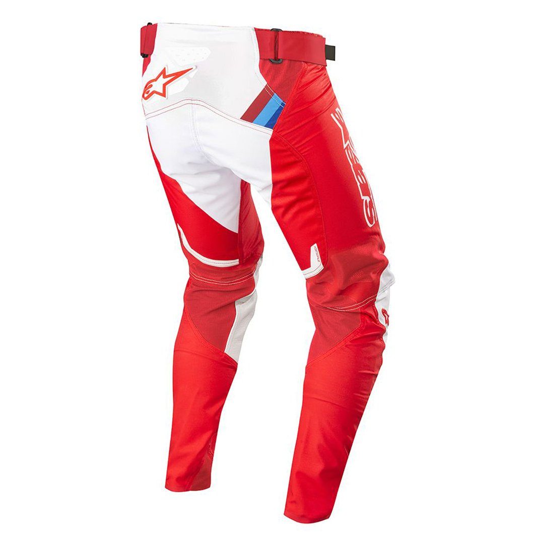 Alpinestars Motorradhose Supertech Motocross Red/White/Blue Hose