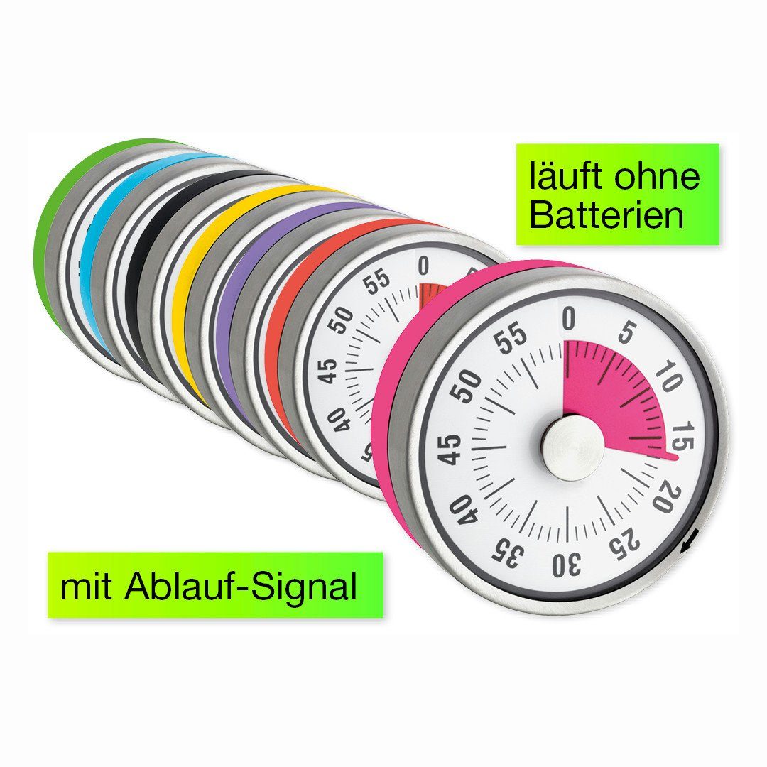 TimeTEX Eieruhr Zeitdauer-Uhr "Automatik" Compact mit Magnet