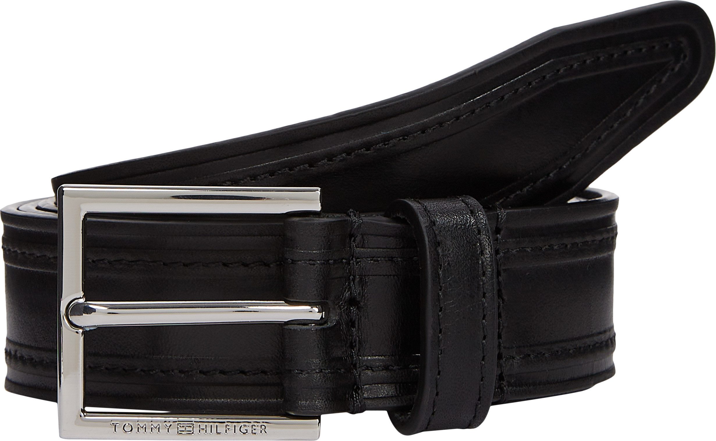 Tommy Hilfiger Ledergürtel HUDSON EMBOSS LEATHER günstig online kaufen