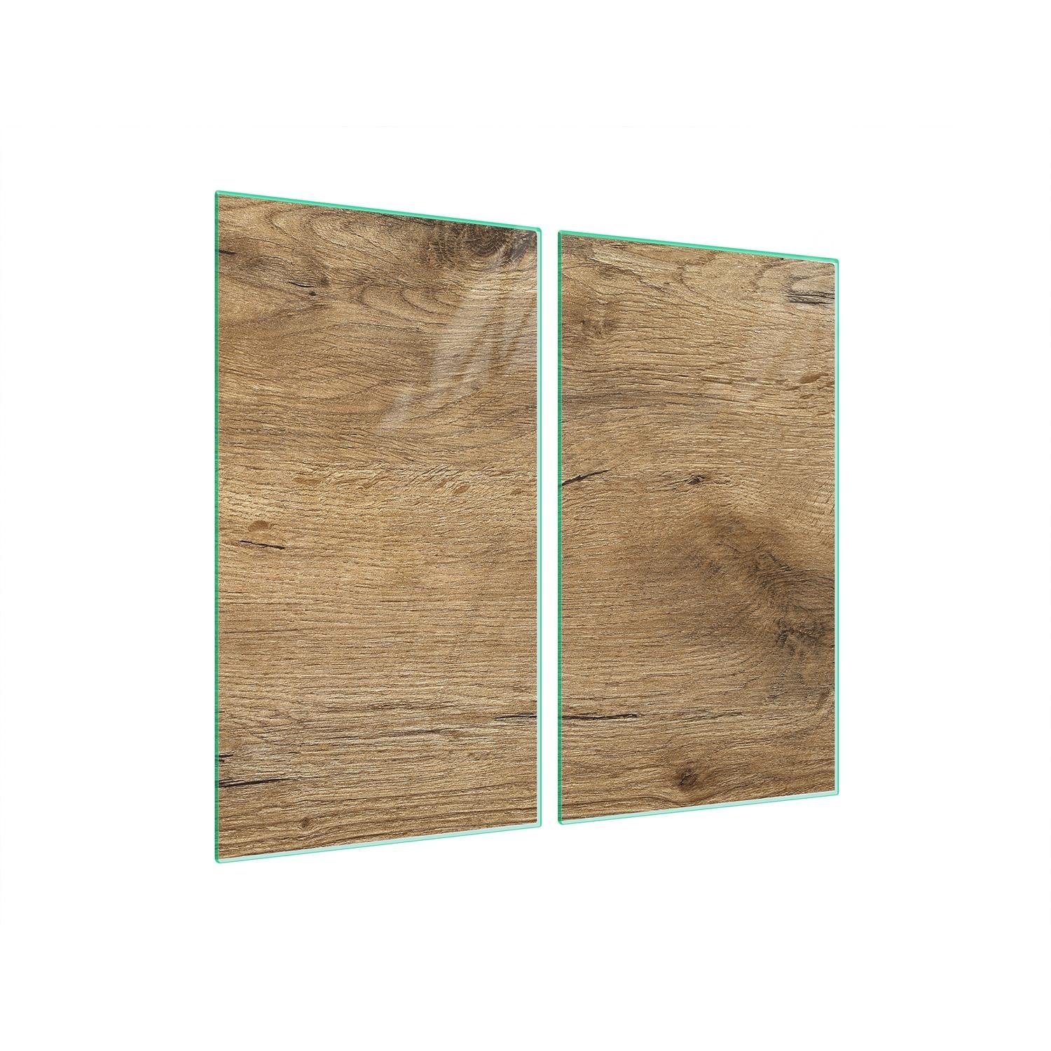Holz, alle Decorwelt Ceranfeld 2 Schneidebrett (2x30x52, Herdarten Abdeckplatte Gasherde Herd-Abdeckplatte tlg), Herdabdeckplatte excl. für Abdeckung