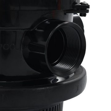 vidaXL Kartuschen-Filterpumpe Mehrwegeventil für Sandfilter ABS Kunststoff 1,5 4-Wege