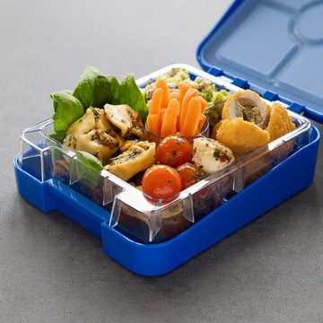 Navaris Lunchbox, Kunststoff, (1-tlg), Bento Box Brotdose Vesperbox - auslaufsicher mit variablen Fächern