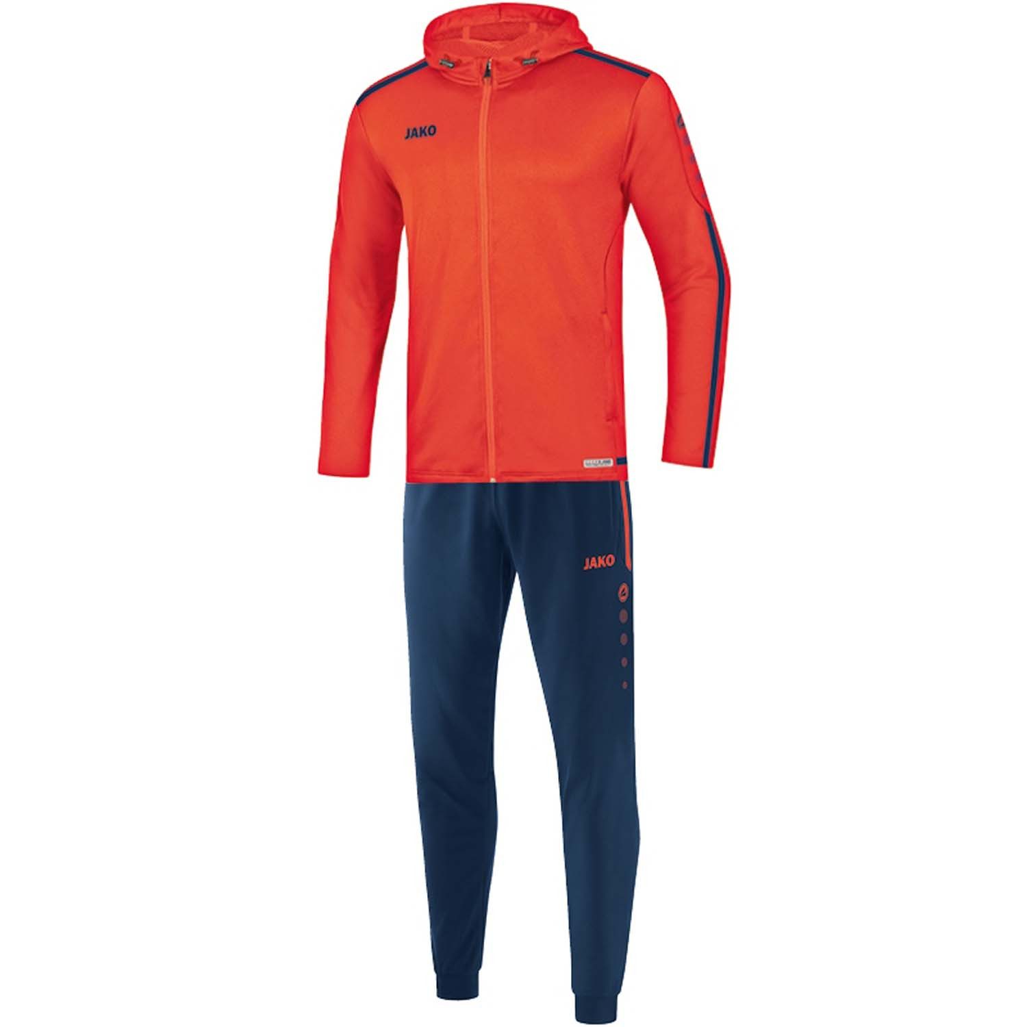 Trainingsanzug Jako Herren Trainingsanzug Polyester Striker 2.0 mit Kapuze M9419