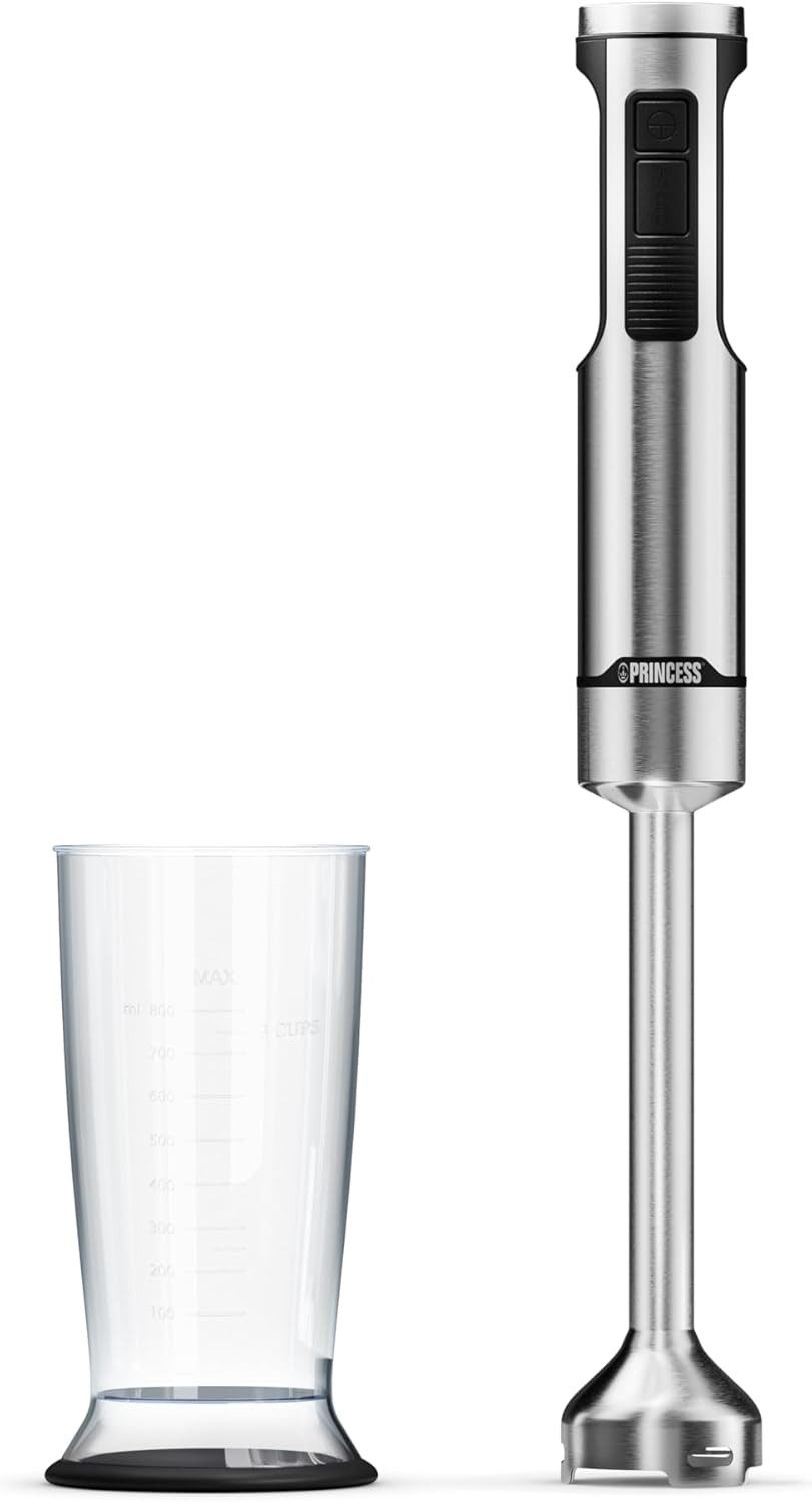 PRINCESS Handmixer Princess 221233 Stabmixer Prof XXL – Extra langer Mixstab – 1500 W, 1500 W, XL-Edelstahlstab - 1500 Watt