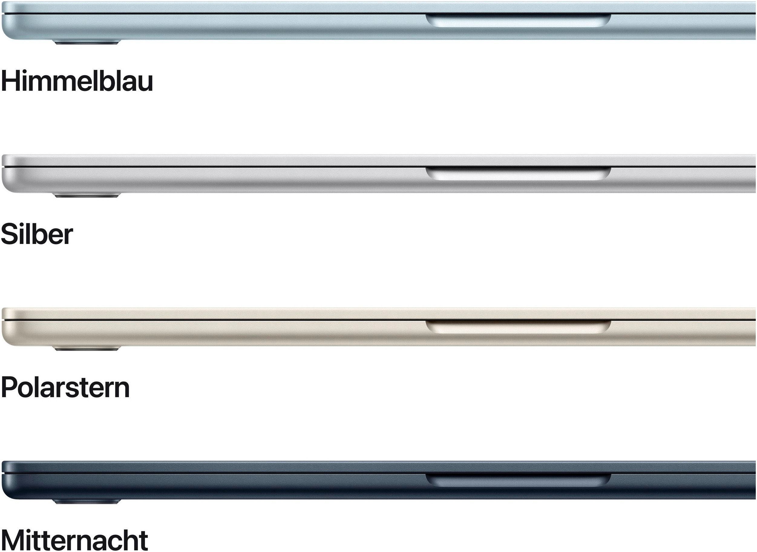 Apple MacBook Air 13" CTO Notebook (34,46 cm/13,6 Zoll, Apple M4 M4, 10-Core GPU, 32 GB, 1000 GB SSD)