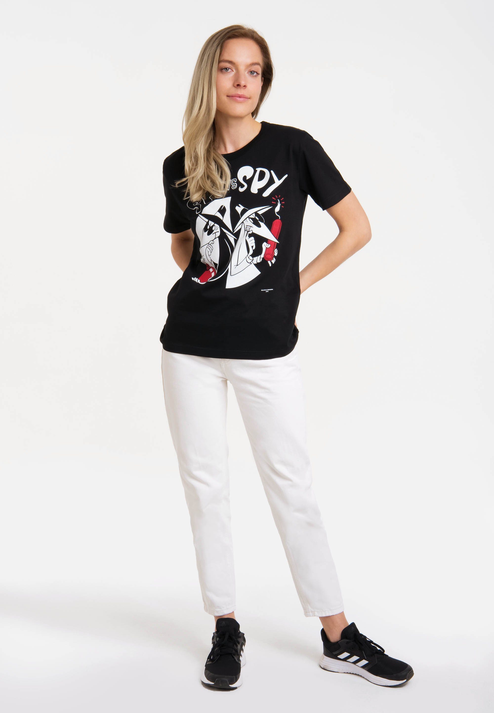 LOGOSHIRT T-Shirt Mad - Spy vs. Spy mit lizenziertem Print