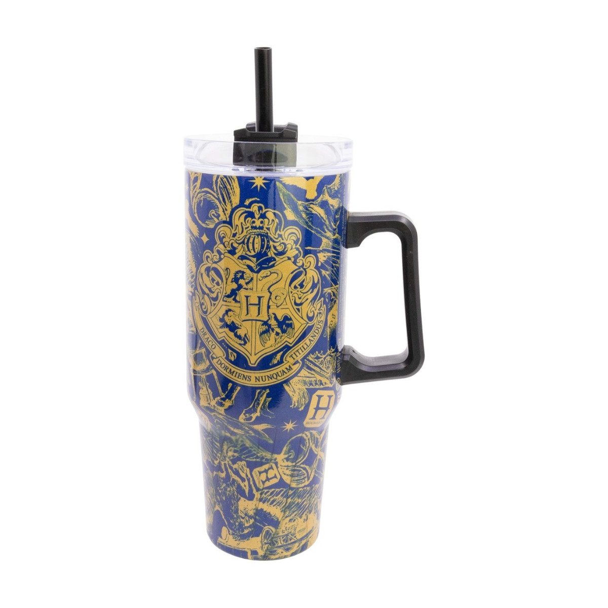 Harry Potter Thermobecher Sipper Mug 920 ml Thermo Trinkbecher mit Griff, Edelstahl