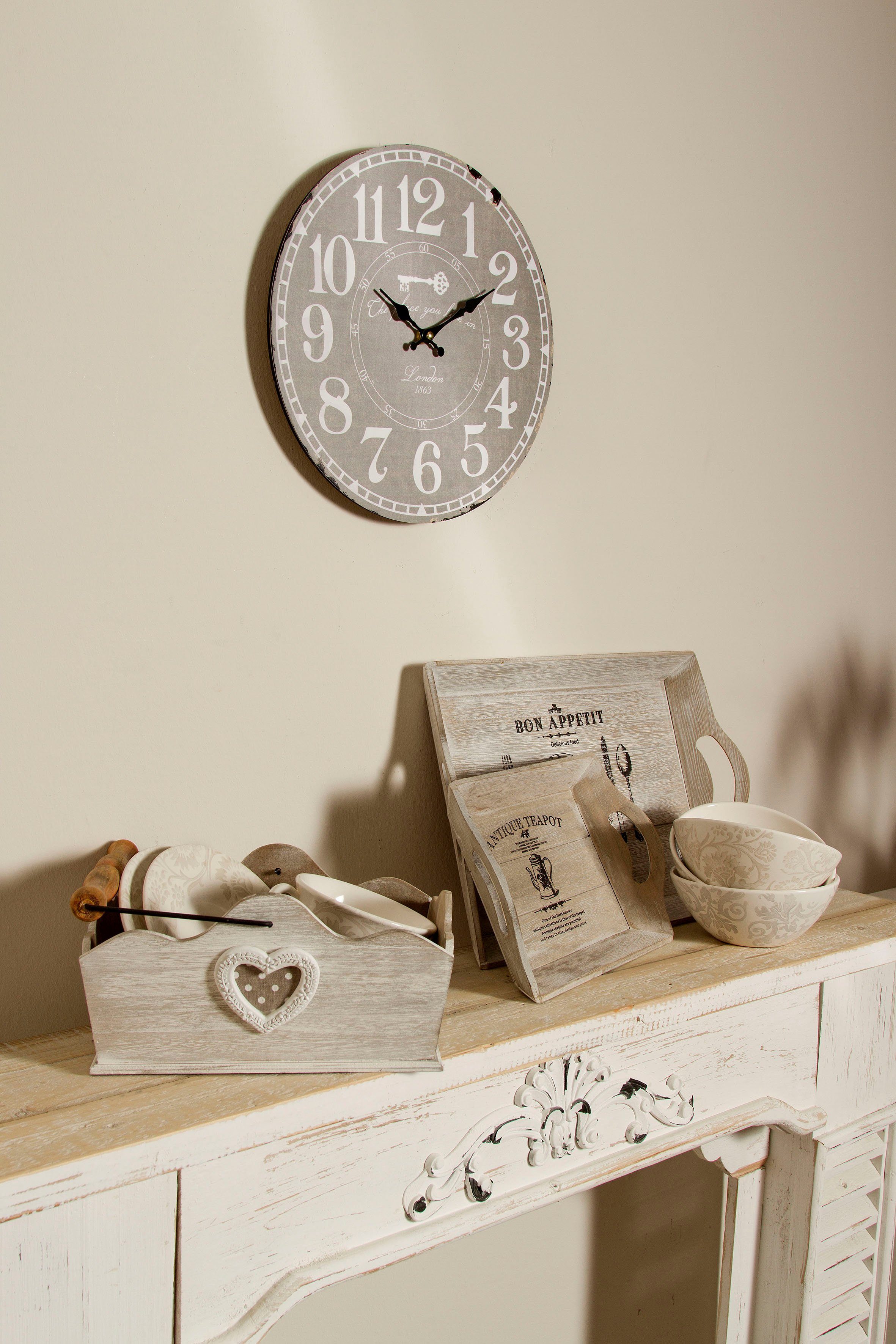 Myflair Möbel & Accessoires Wanduhr "London" günstig online kaufen