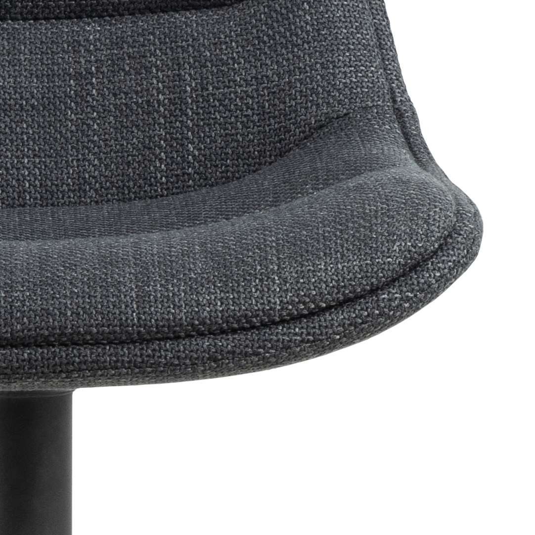 ACTONA GROUP Barhocker Adisa (Set, 2 St., 2 stk), Barhocker, Basel dunkelgrau, Trompete Gestell, 2 Stk