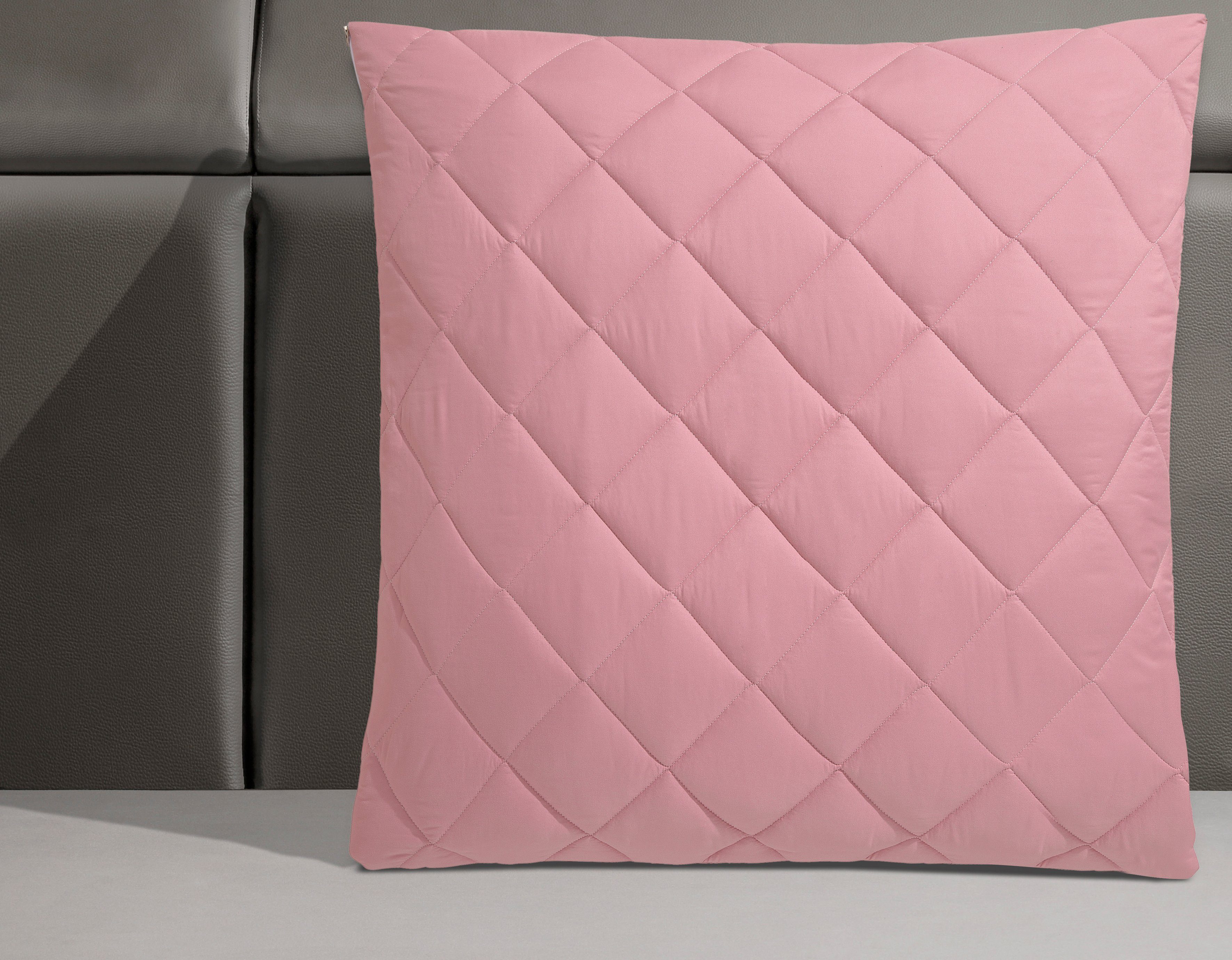OTTO home Microfaserkissen Microlux Kopfkissen 40x80 cm, 80x80 cm, Füllung: 3D-Faserbällchen, Bezug: Microfaser-Feinbatist samtweich, Seitenschläfer, Rückenschl – Bild 2 von 5