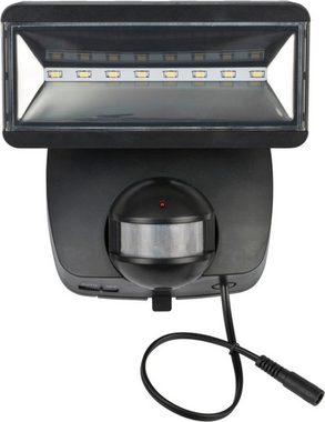 Brennenstuhl LED Solarleuchte SOL 800, Bewegungsmelder, LED fest integriert, Tageslichtweiß, mit Bewegungsmelder und Solar-Panel