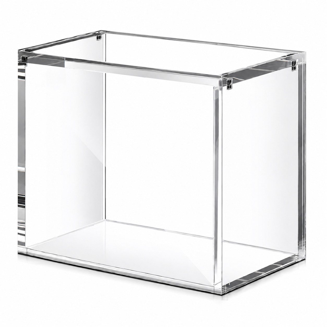 Youyijia Aufbewahrungsbox Transparente Acryl Vitrine Staubschutz Aufbewahrungsbox