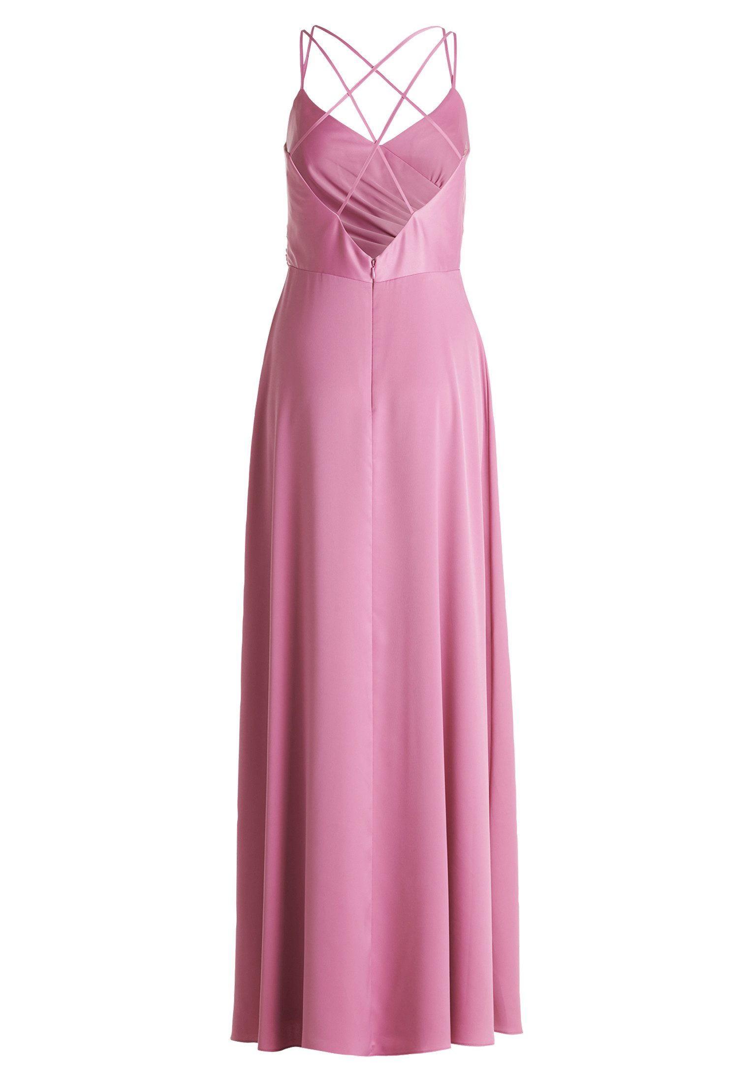 Vera Mont Abendkleid Damen mit V-Ausschnitt Schlitz