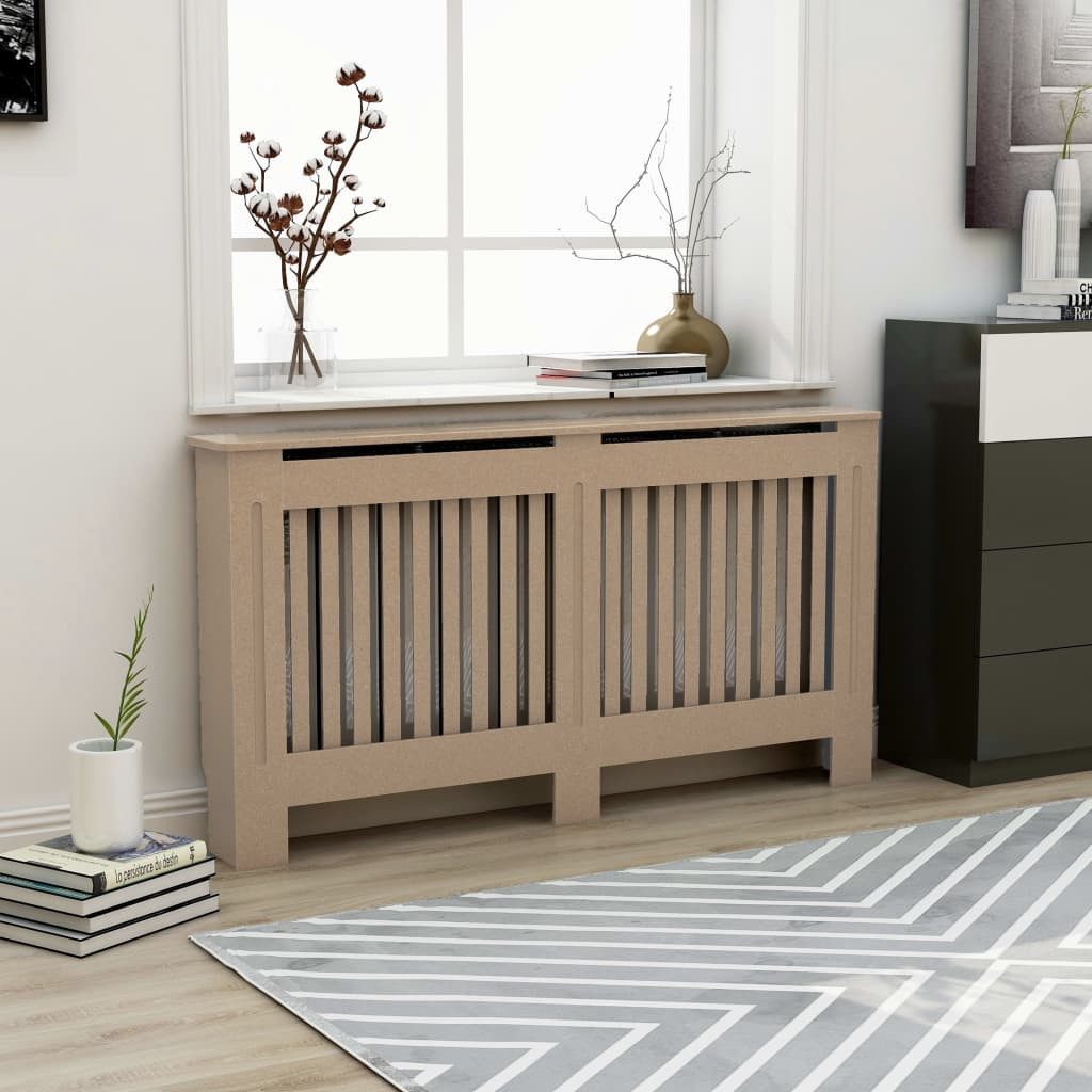 vidaXL Heizungsverkleidung 152 x 19 x 815 cm Heizungsverkleidung Heizungsabdeckung Heizkörperverk