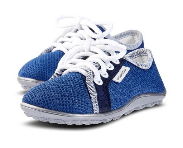 [Überraschender Preis!] entwickelter blau mit Leguano Laufsohle speziell AKTIV LEGUANITO Barfußschuh