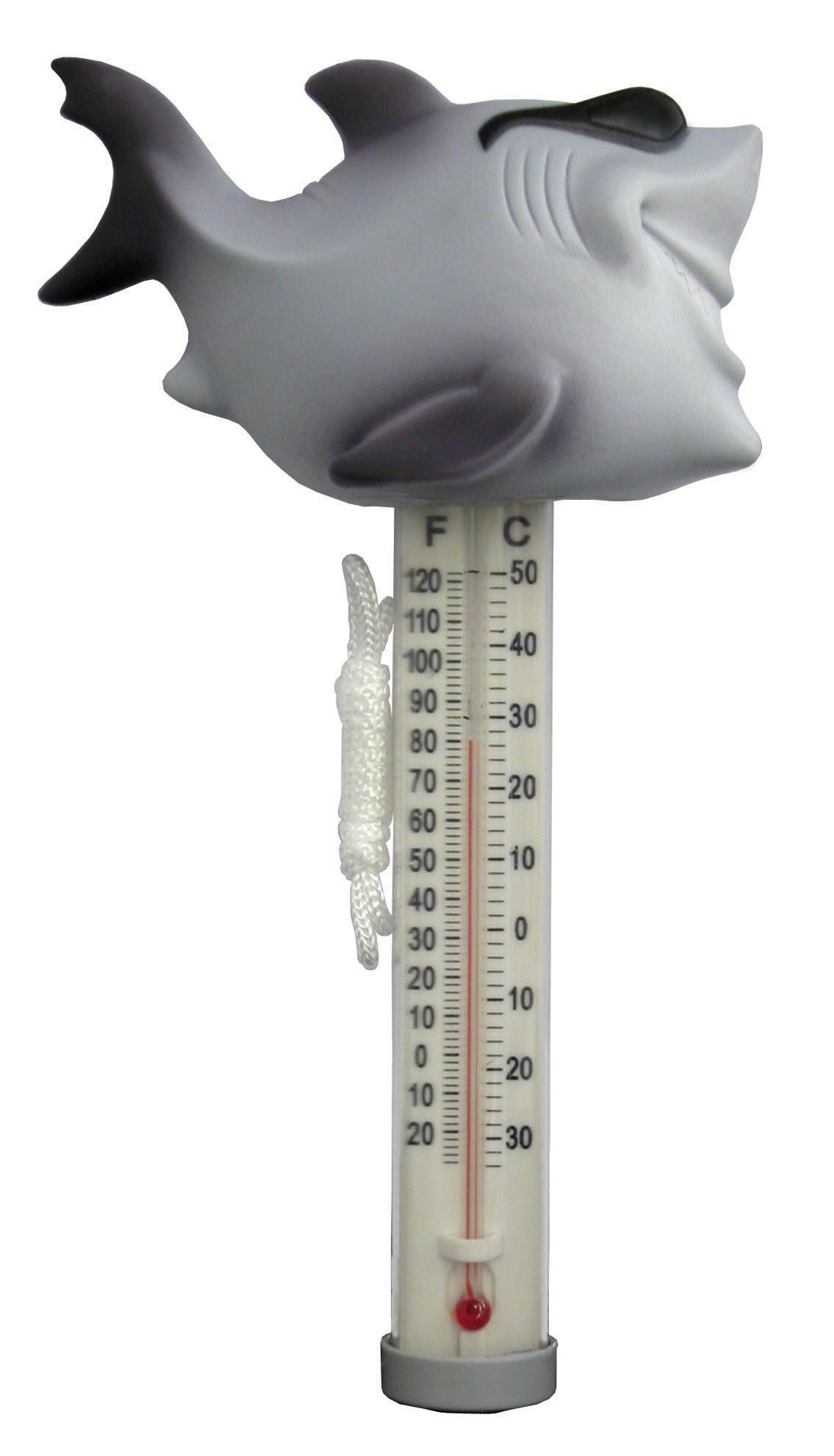 Badethermometer Pool Schwimmthermometer Hai