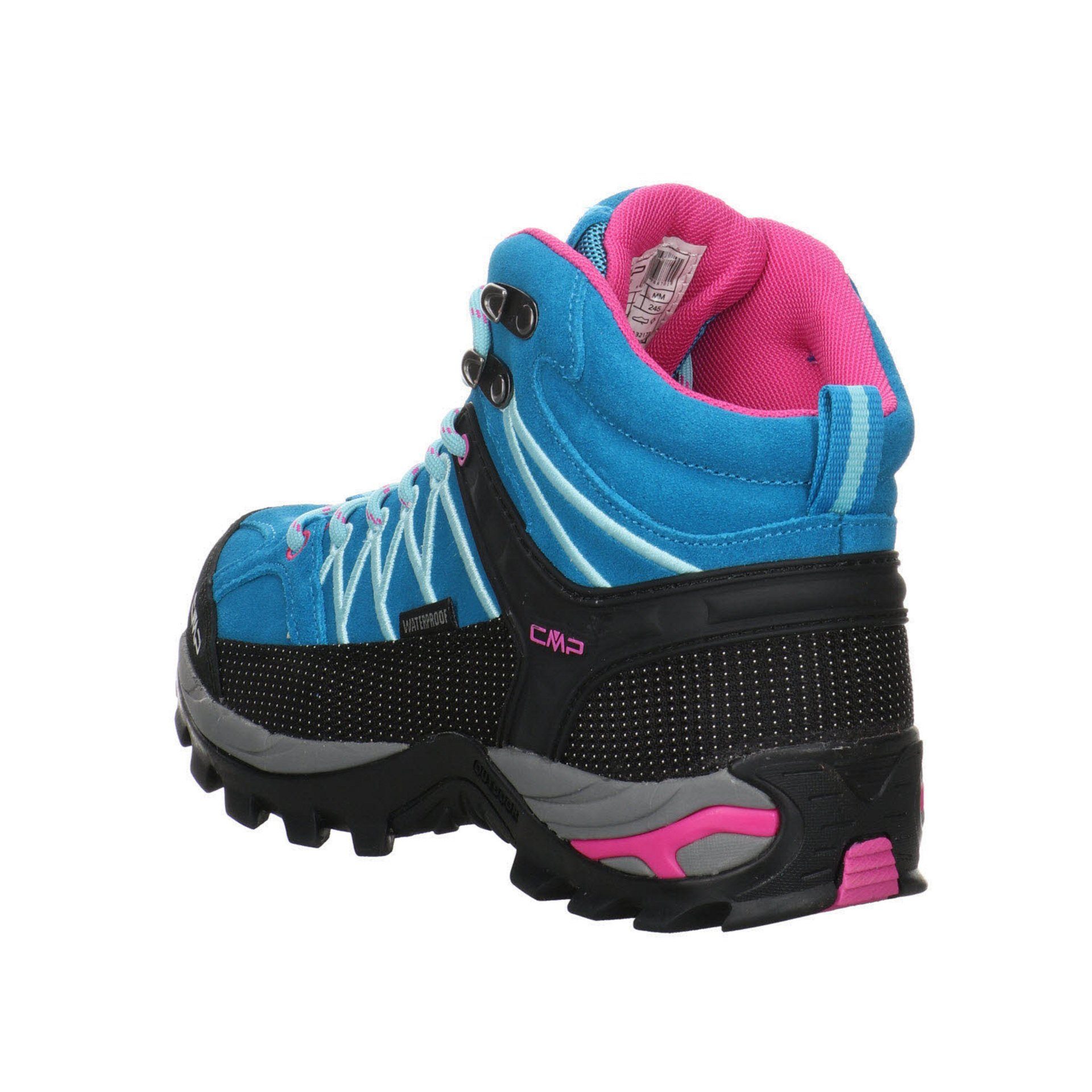 CMP Damen Mid Schuhe türkis-pink Outdoorschuh Outdoor Outdoorschuh Rigel Leder-/Textilkombination