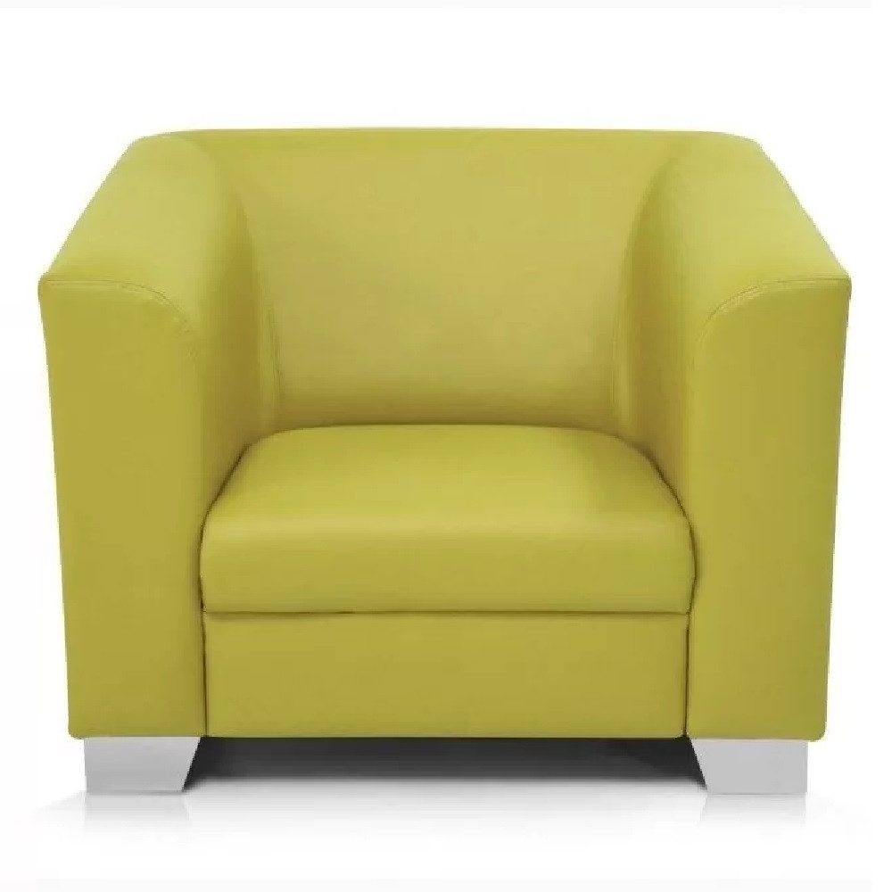 Xlmoebel Sessel Luxus-Fernsehlounge mit Lederbezug und Club-Polsterung (1-St., Sessel), Hergestellt in Europa