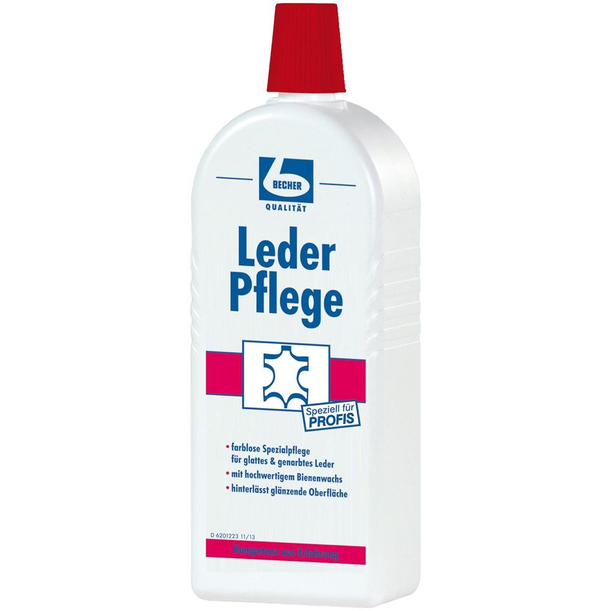Dr. Becher Dr. Becher Leder Pflege 500ml mit Bienen- und Carnaubawachs (1er Pack) Spezialwaschmittel