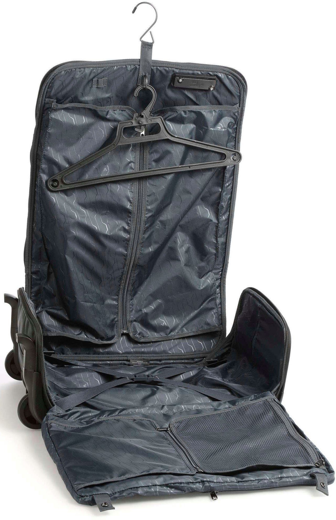 Kabinentrolley-Kleidersack auf Rollen, in der 4.0 Kleiderbügel schwarz BIZ mit Kabine Kleidersack RONCATO