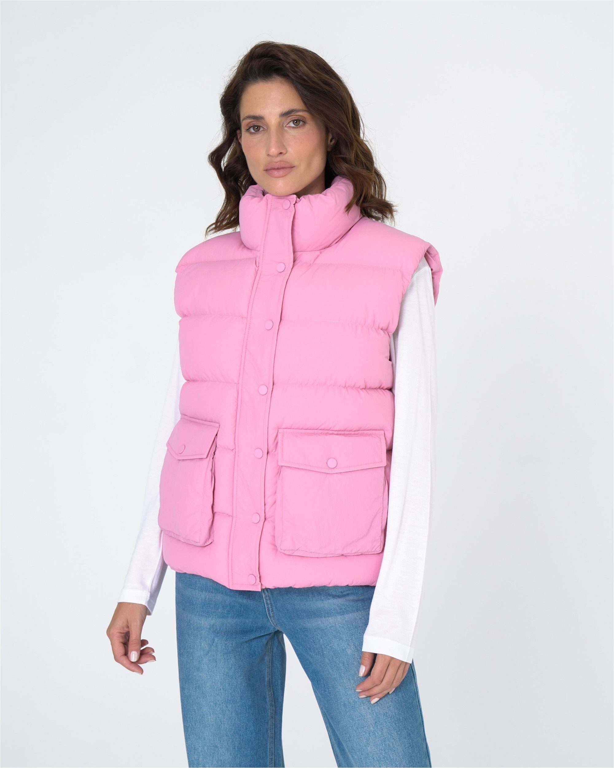 freshlions Steppweste Fabiana (1-tlg) mit Pattentaschen günstig online kaufen