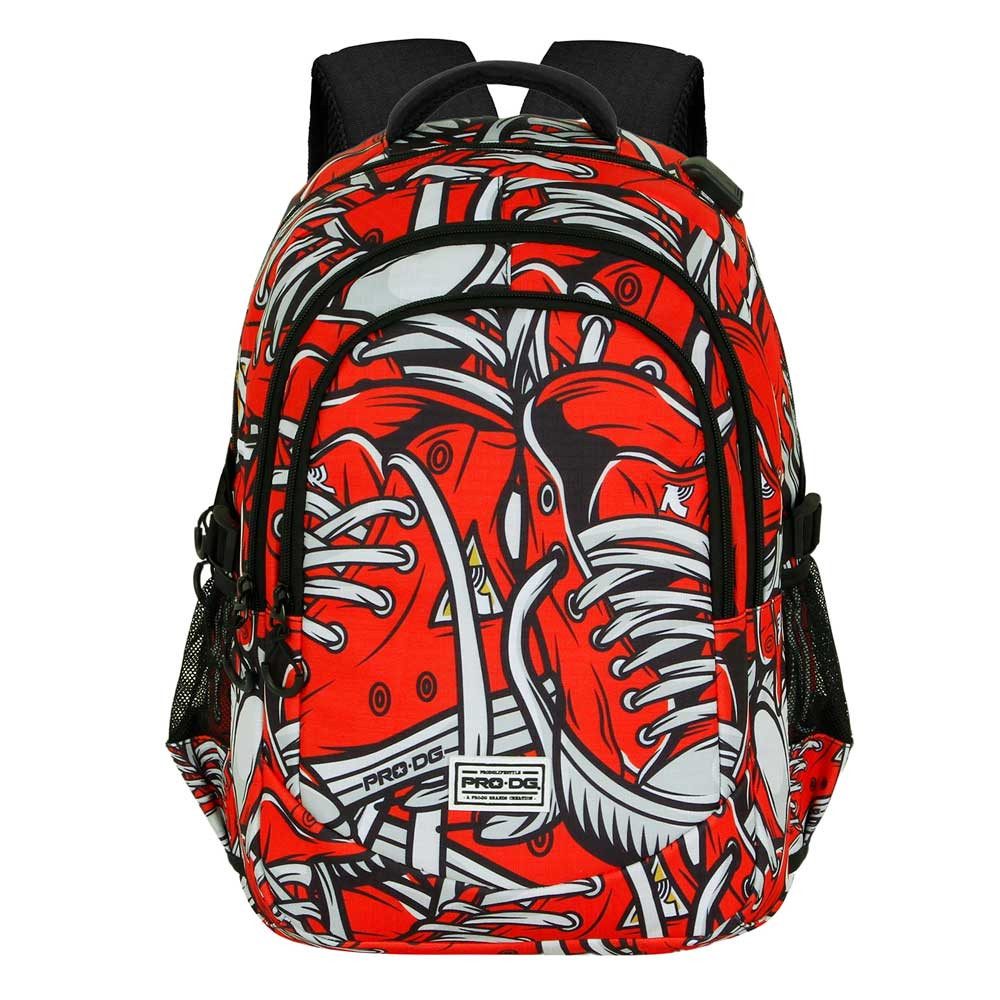 PRO DG Laptoprucksack Sneak großer Rucksack Tagesrucksack Alltagsrucksack Schulrucksack, USB-Anschluss für elektronische Geräte