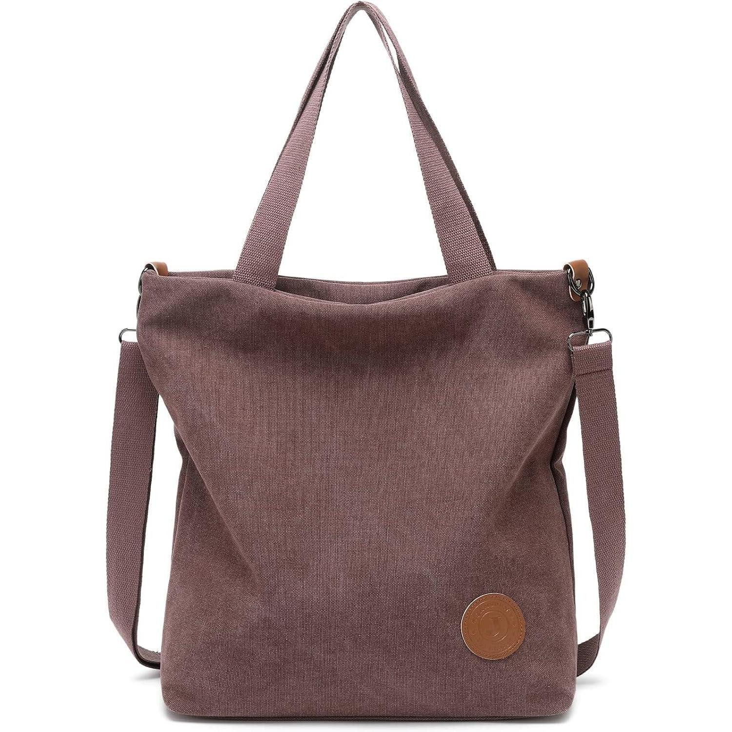 Handtasche Damen Canvas Handtasche Schultertasche Multifunktionale Umhängetasche
