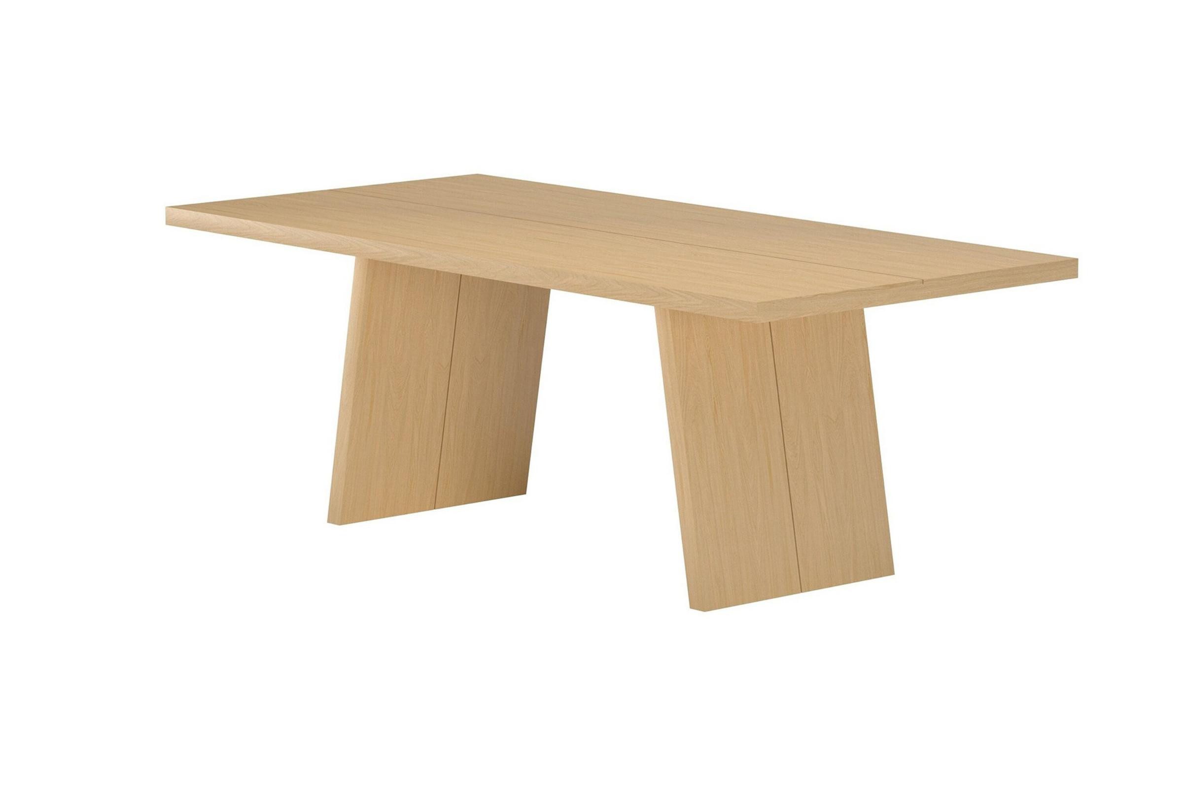 Venture Home Esstisch Logga Esstisch 100x210 cm Natur. (1-St)