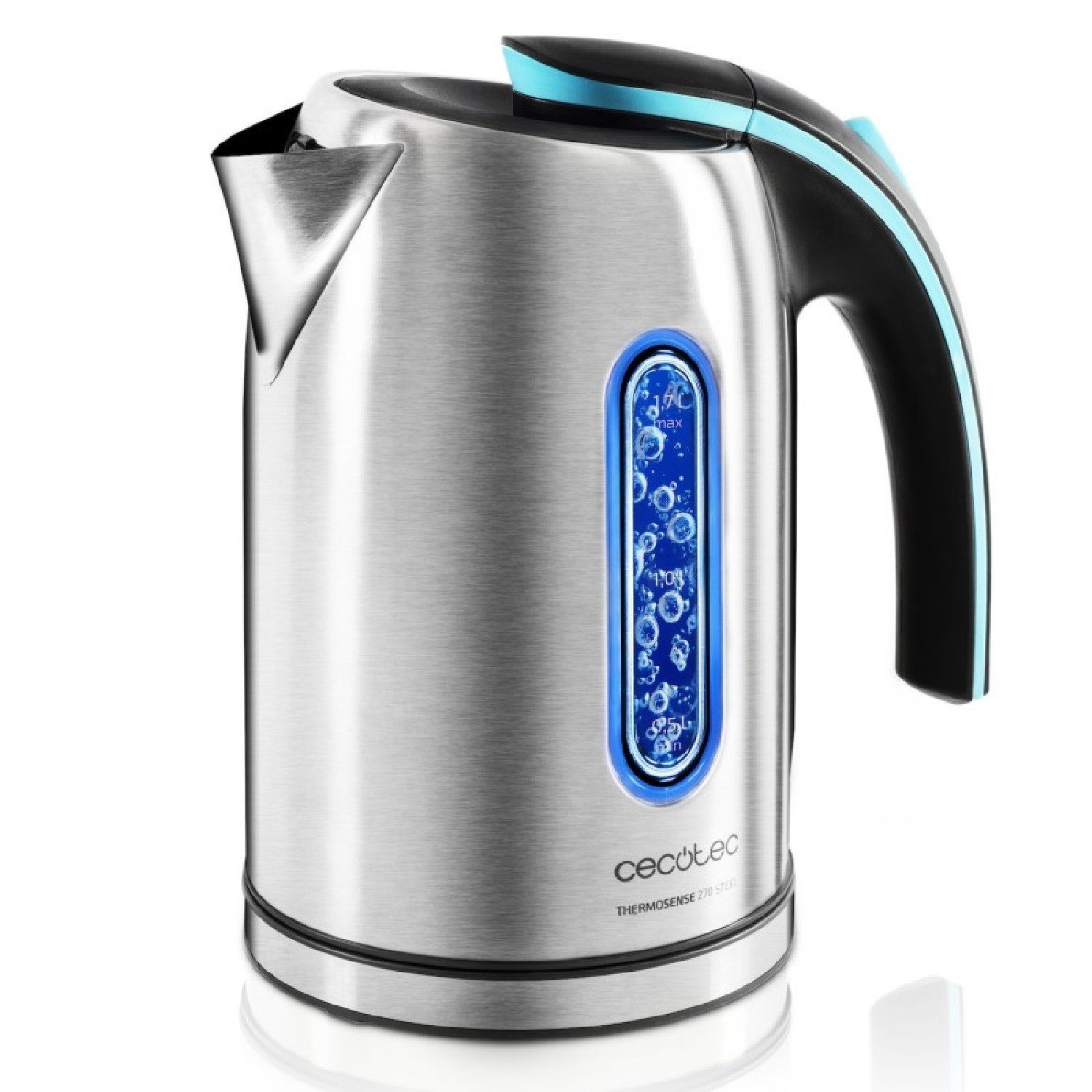 Cecotec Wasserkessel Thermosense 270 Steel