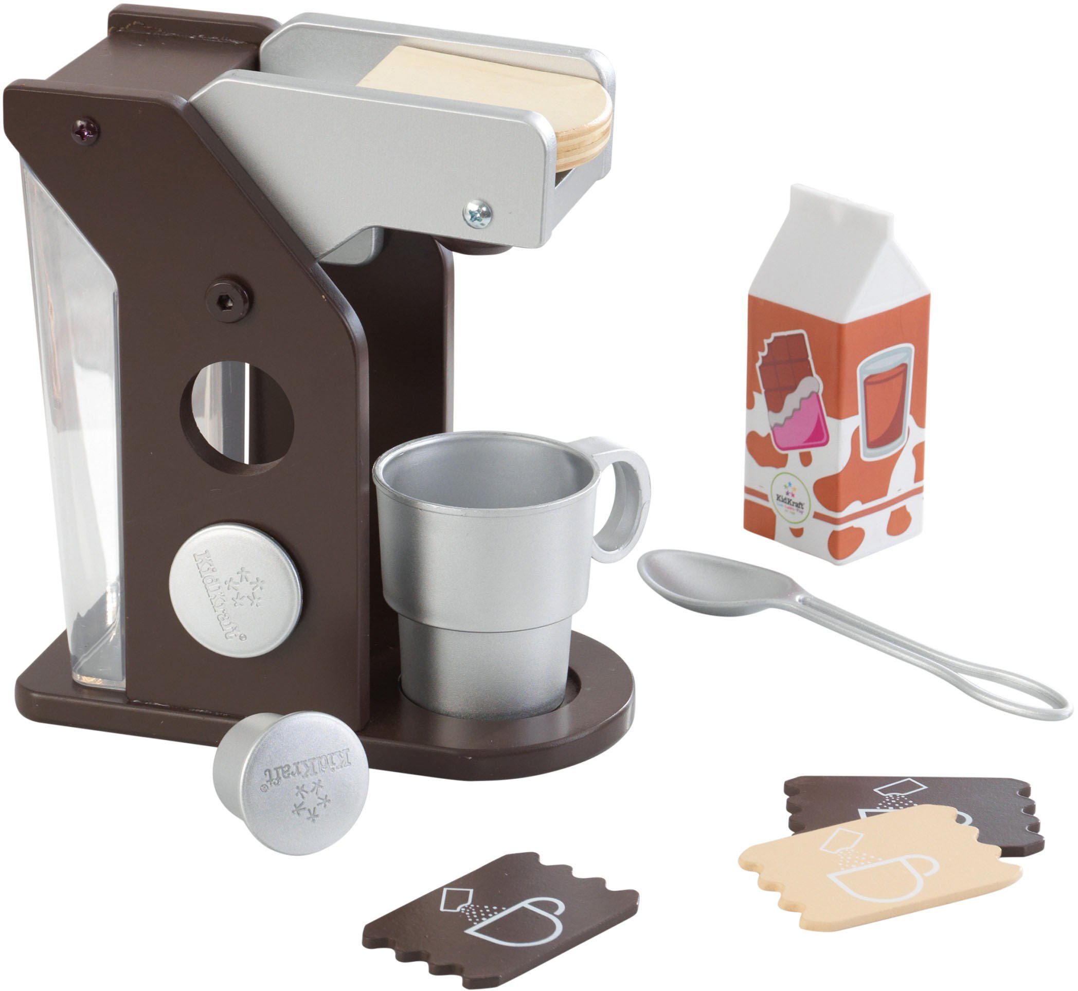 KidKraft® Kinder-Kaffeemaschine »Spielset Kaffee, Espresso«, (10-tlg), mit  Tasse und Zubehör online kaufen | OTTO