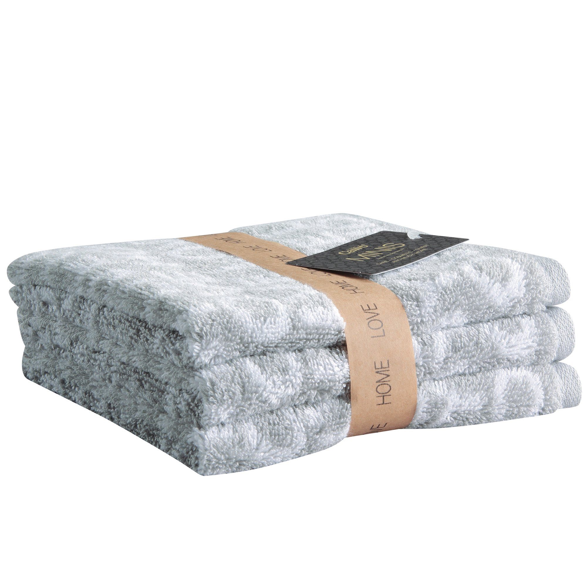 Cawö Handtücher Minis Allover 9908 Frottier, 100% Baumwolle, 100%  hochwertige Baumwolle