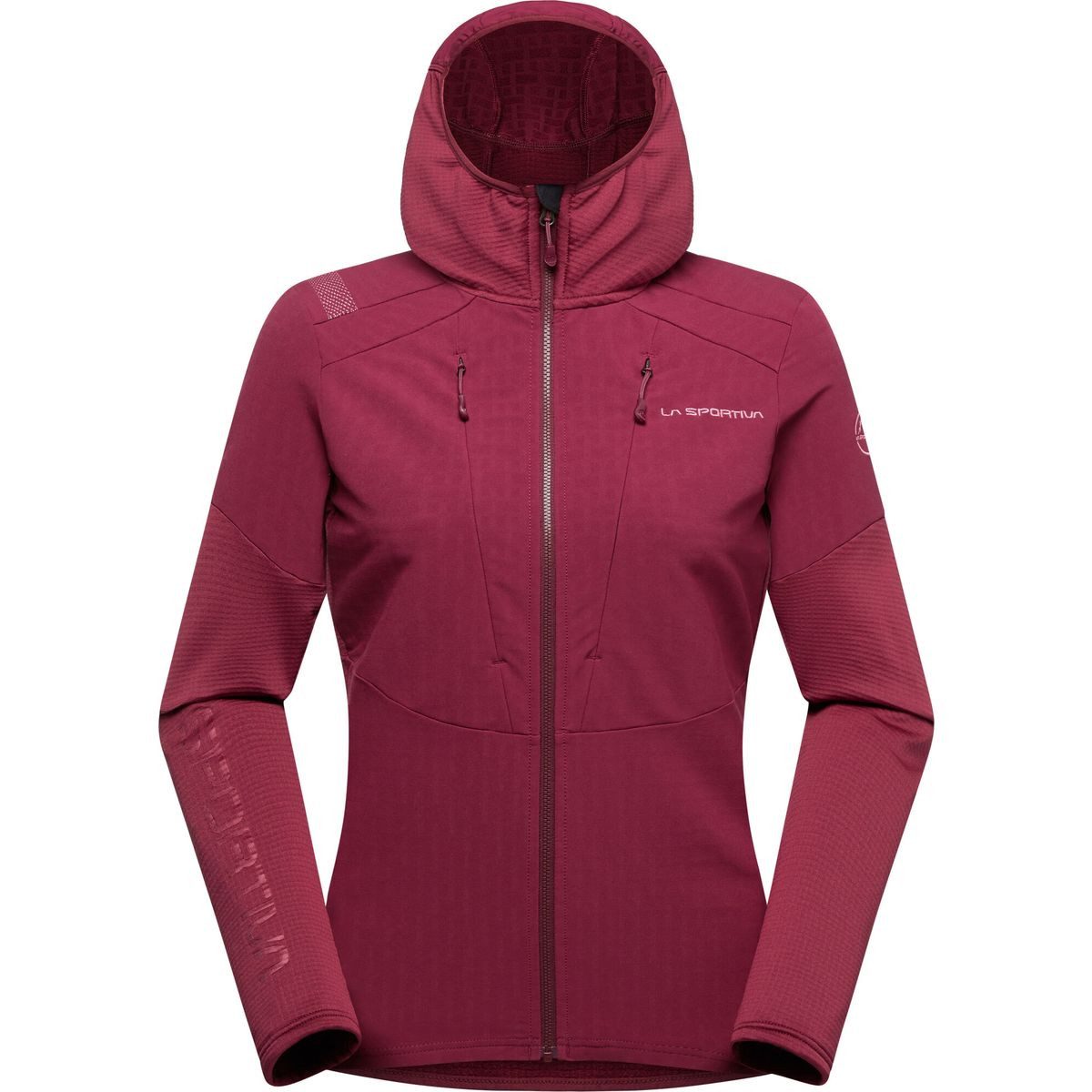 La Sportiva Fleecejacke Session Tech Hoody Women Innovativer Hoody für Skitouren, der Windschutz, Komfort und