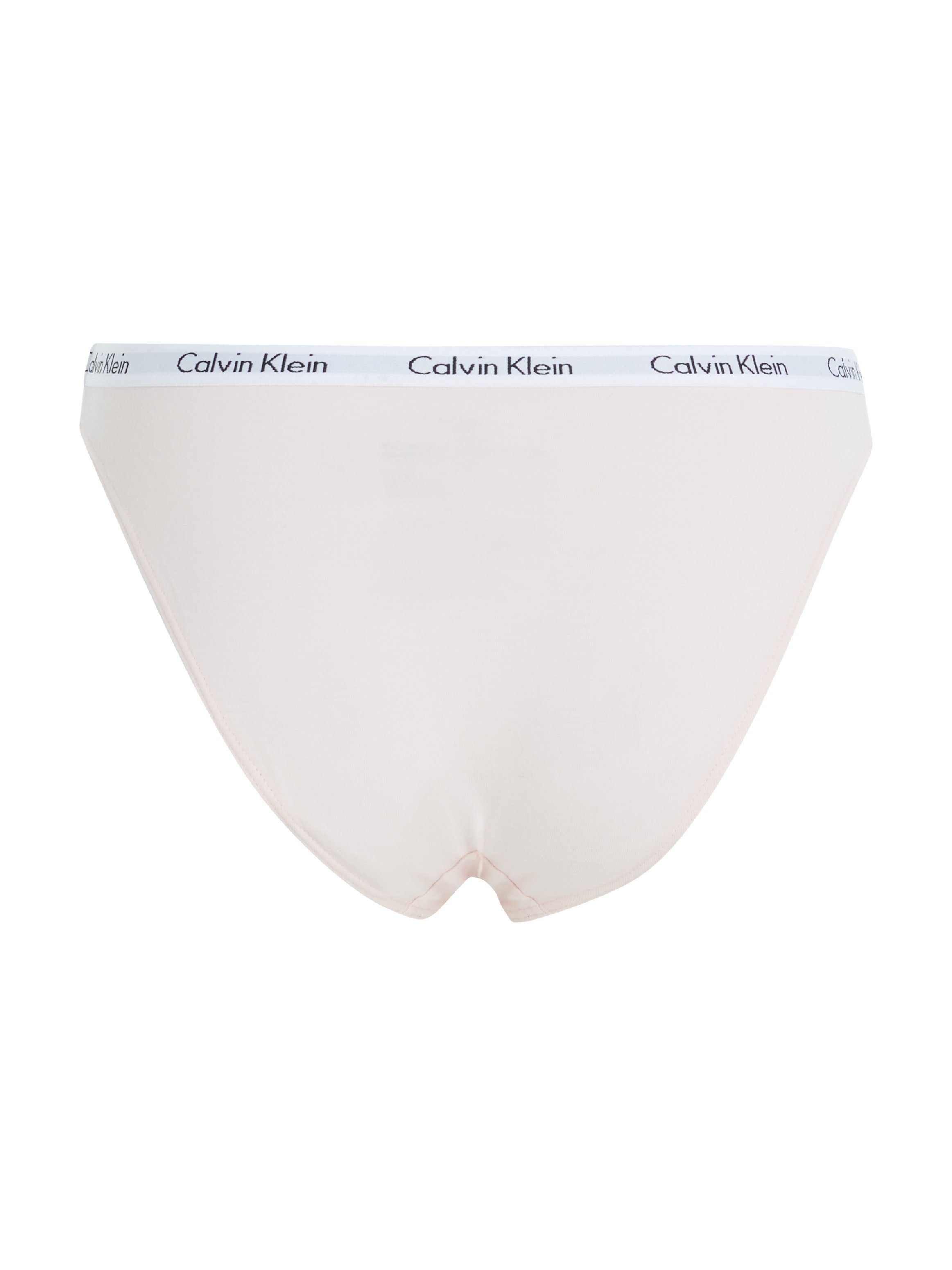 Calvin mit rosa Logobund Klein Bikinislip Underwear