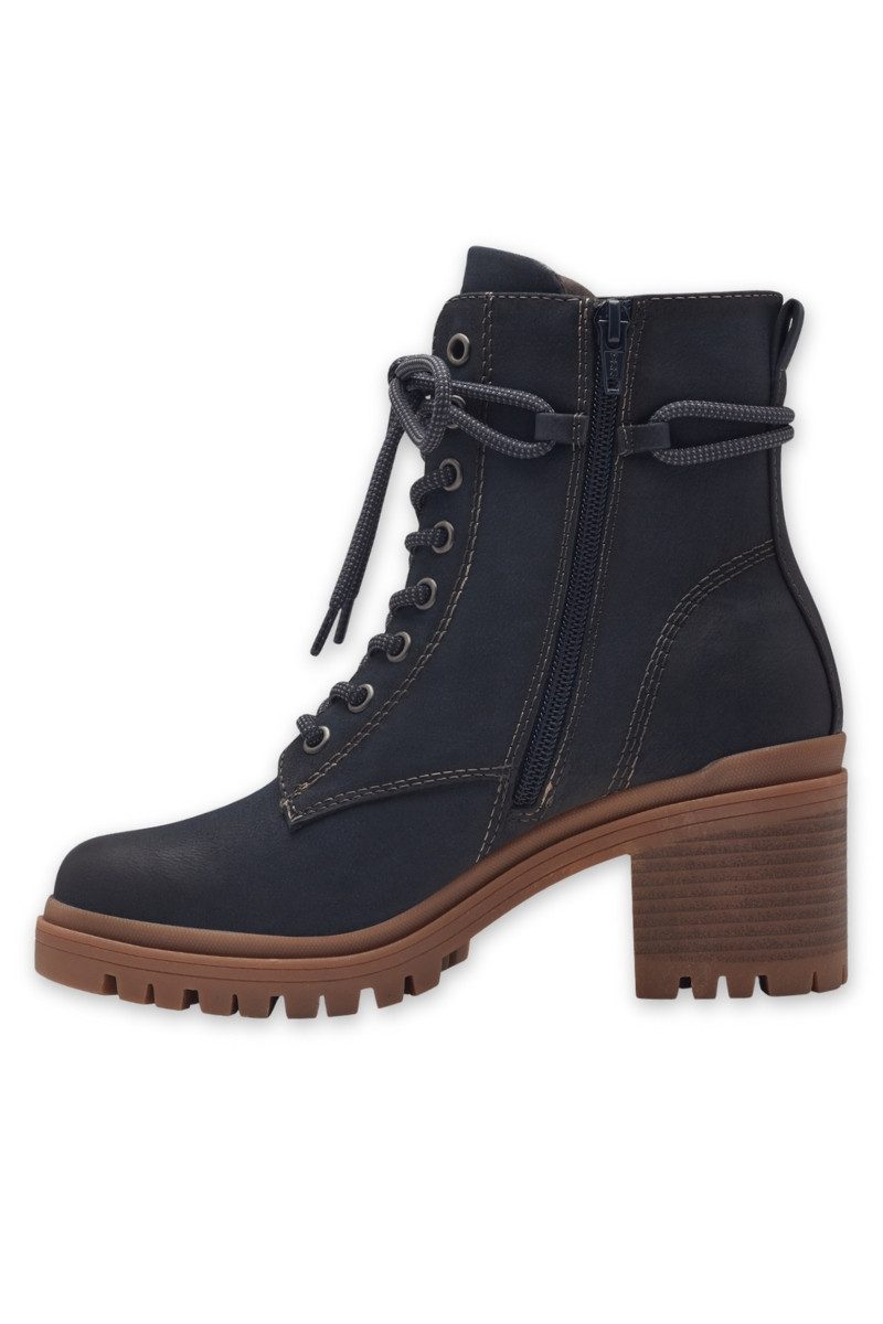s.Oliver Trachten Stiefeletten - ROSEL - navy Stiefelette