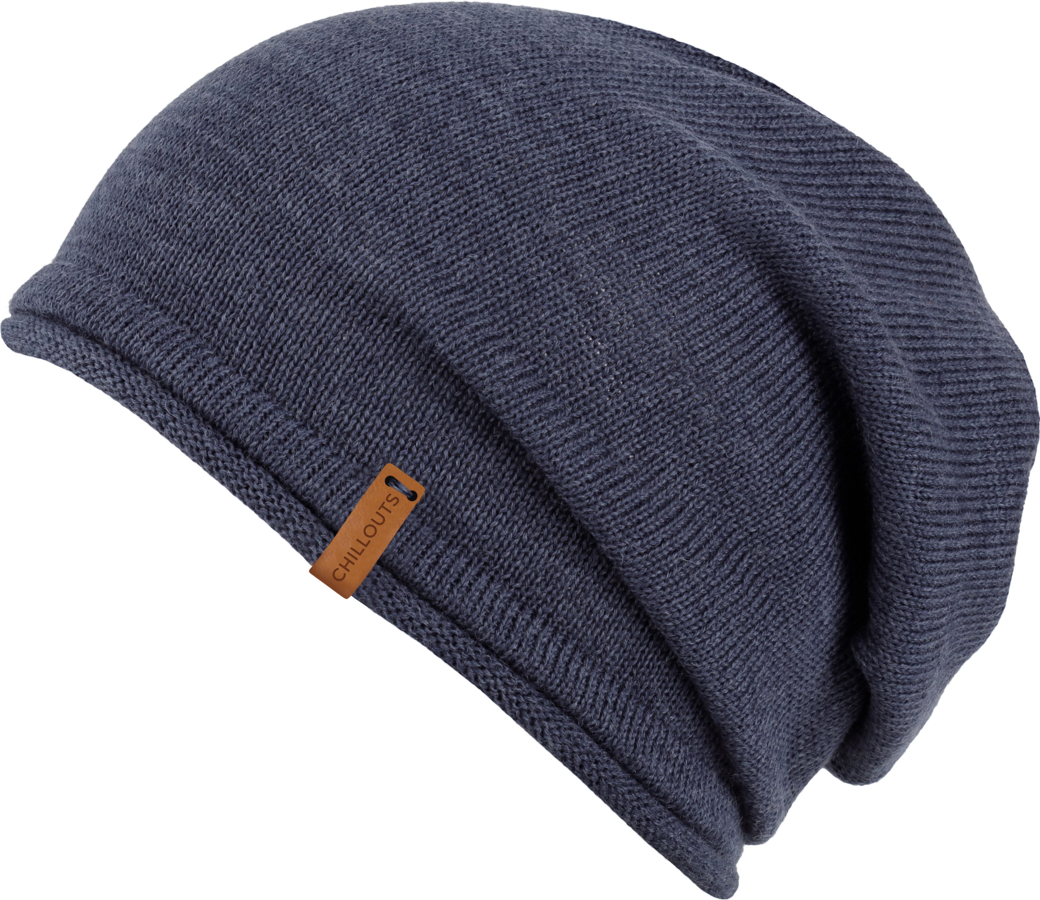 chillouts Beanie Leicester Hat Feinstrick, aus Merinowolle mit weicher Haptik
