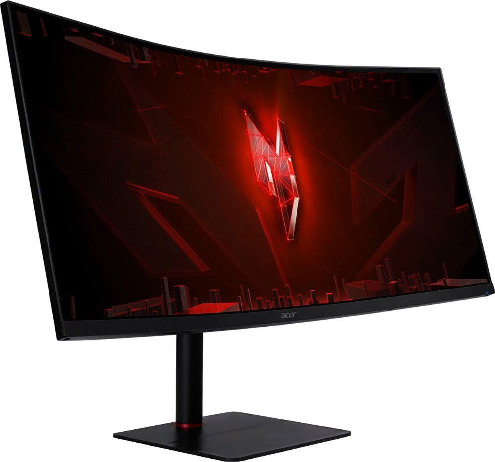 Acer Nitro XV345CUR Curved-Gaming-LED-Monitor (86 cm/34 ", 3440 x 1440 px, UWQHD, 0,5 ms Reaktionszeit, 180 Hz, VA LED)