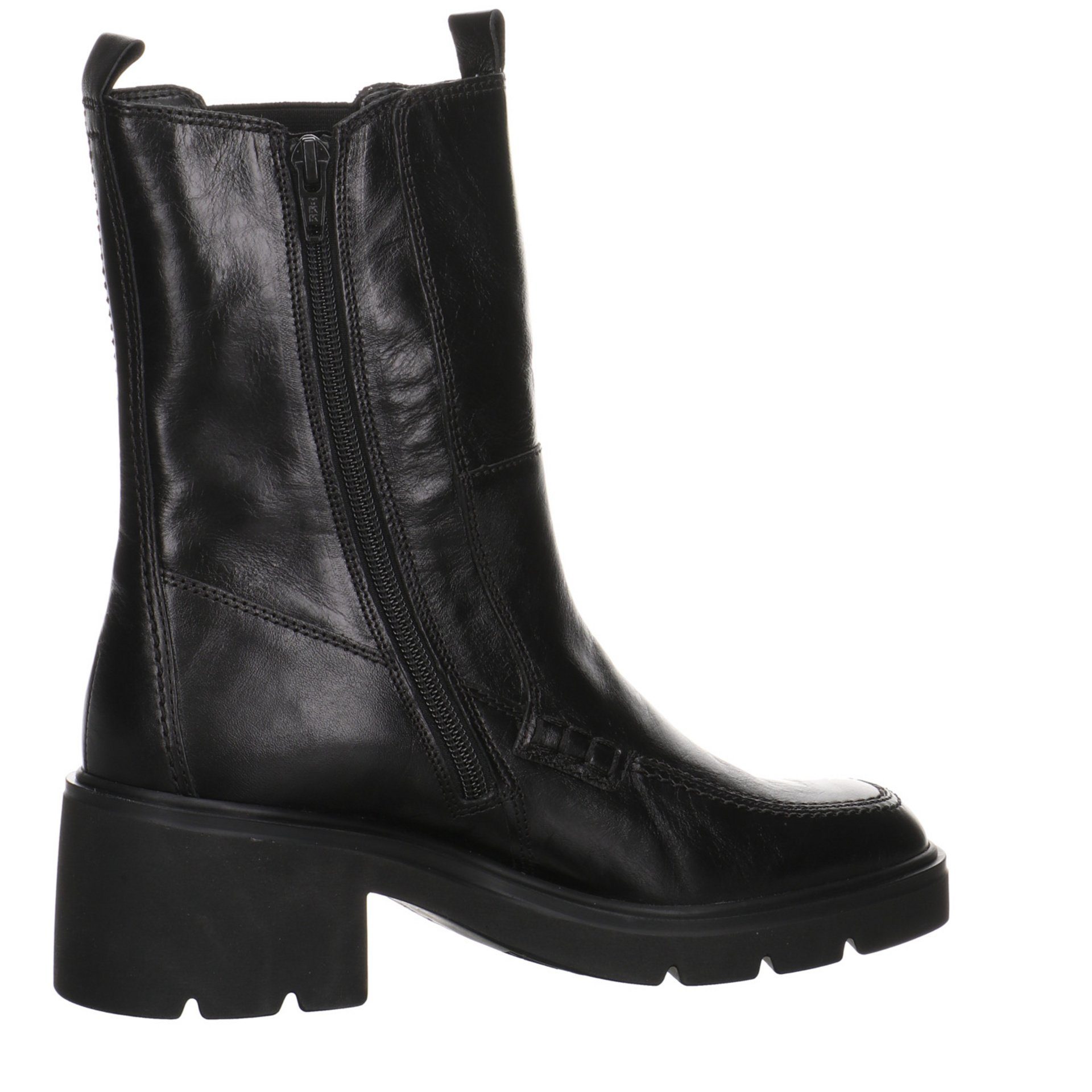 Gabor Boots Leder-/Textilkombination Leder-/Textilkombination schwarz (uni) Chelseaboots Chelsea uni