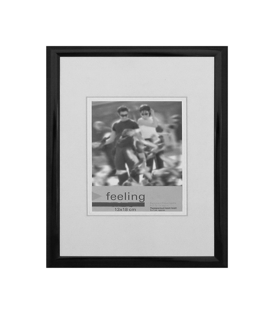 Oslo MasterLine Einzelrahmen Bilderrahmen Becker + Hach Kunststoffrahmen, 13 x18 cm schwarz, Portraitrahmen, Fotorahmen. Reduzierter Preis € 8,90. Unverbindliche Preisempfehlung € 9,90, (€ 8,90 pro 1 Stk)