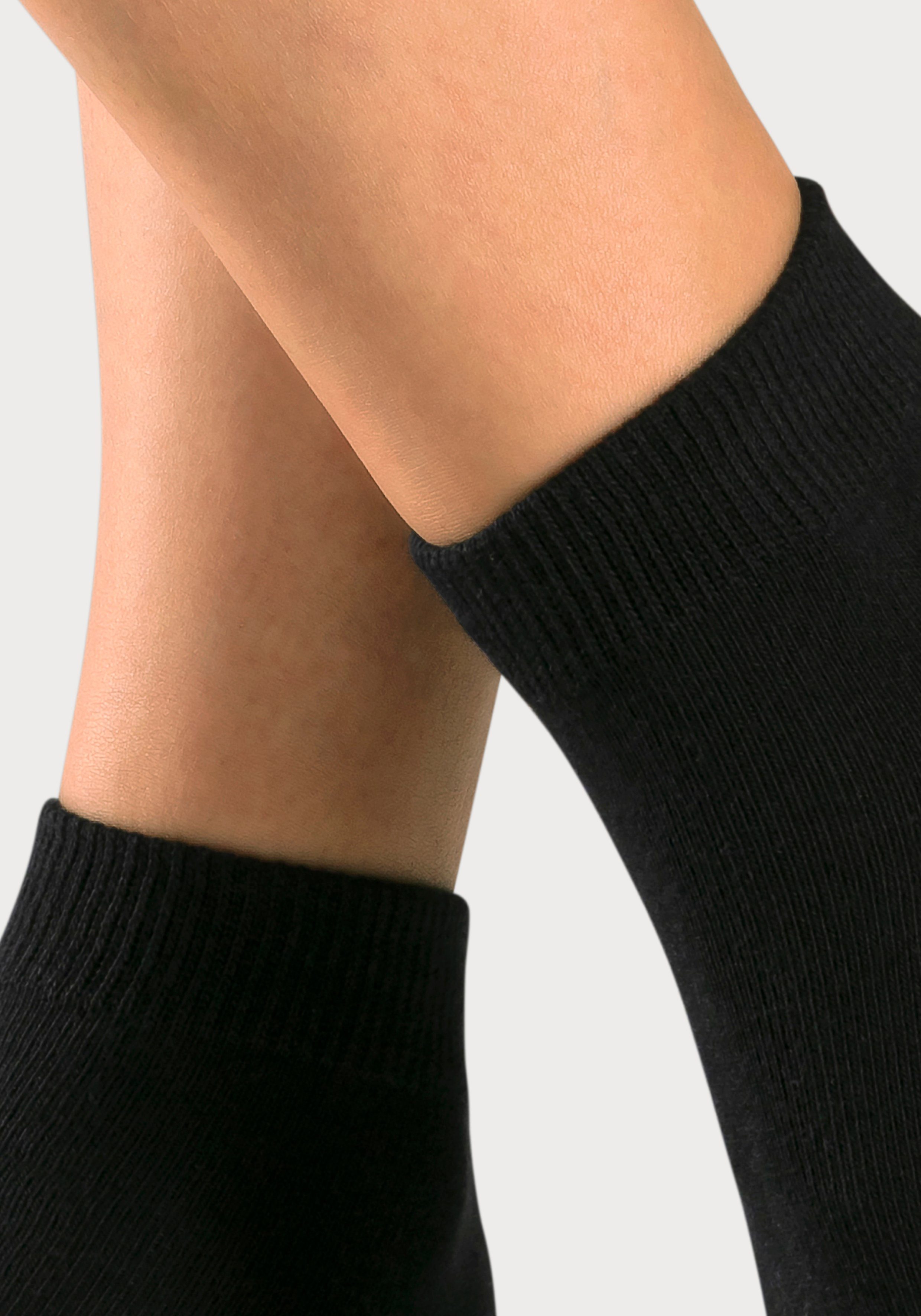 H.I.S Kurzsocken Damen Herren Kurzschaft Socken (Packung, 10-Paar, Großpackung 35-38 bis 43-46) mit eingestrickten Symbolen, leicht zum sortieren – Bild 5 von 5