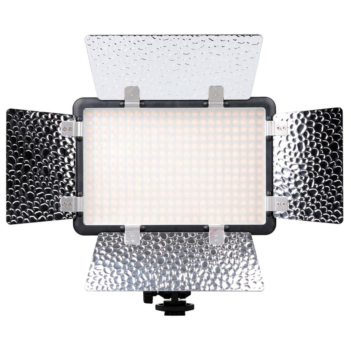 Godox Tageslichtlampe LED308C II Videoleuchte mit Abschirmklappe